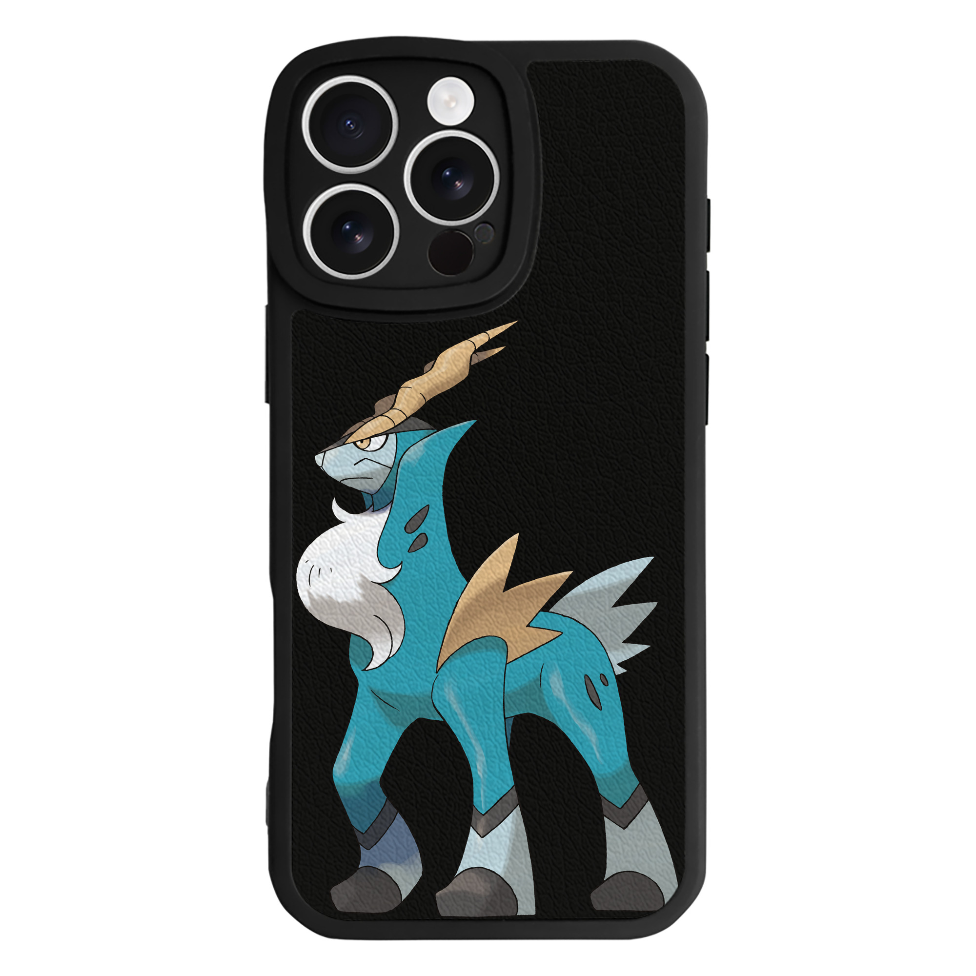 （画像用） ポケットモンスター Pokémon 【iPhone 16シリーズ対応】シリコンスマホケース（レザー調） 材質：シリコン